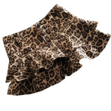 Sexy Leopard Print Pleated Skirt for Women Y2k Mini Skirt Harajuku Hot New Skirts for Women Fashion Short High Waist Hip Skirt