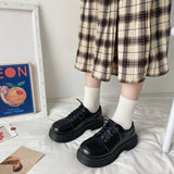 Darianrojas  -  Japanese School Uniform shoes Jk Student Shoes Girls Women Kawaii Lolita Soft Girl Round Toe lolita Platform Mary Jane Shoes