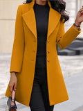 Darianrojas  -  Europe Fashion Women's Woolen Jacket Casual Elegant Solid Color Overcoat New Arrival Cross-Border Shipping From China