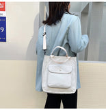 Darianrojas Women Corduroy Shoulder & Crossbody Bags Female Eco Cloth Handbag Large Capacity Zipper Totes Soft Embroidery Messenger Bag