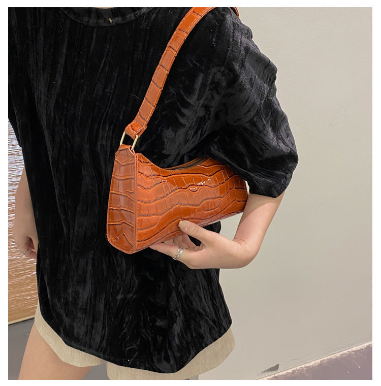 Darianrojas Fashion Exquisite Shopping Bag Retro Casual Women Totes Shoulder Bags Female Leather Solid Color Chain Handbag for Women
