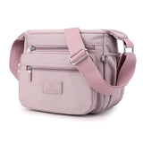 Darianrojas New Oxford Cloth Women's Messenger Bag Canvas Bag Multi-layer Leisure Bag Large Capacity Shoulder Bag