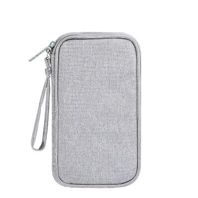 Darianrojas Portable Storage Bag Gadgets Zipper Bag Accessories Items Travel Portable Box High Quality Earphone Cord Bag