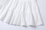 Summer Women Skirts Cotton with Short Lining Beach Skirt Wide Elastic Waist Maxi Skirt,#1101
