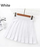 Women Casual Plaid Skirt Girls High Waist Pleated A-line Fashion Uniform Skirt With Inner Shorts