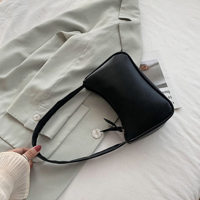 Darianrojas Fashion Zebra Print Women Luxury Handbag PU Leather Simple Underarm Shoulder Bags Female Daily Design Totes Purse Pouch