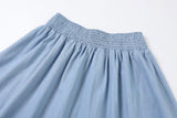 Family Clothes Big Girls  Summer Women Maxi Denim Skirts Cotton Lady Skirts Mum and Daughter Clothes,#1105