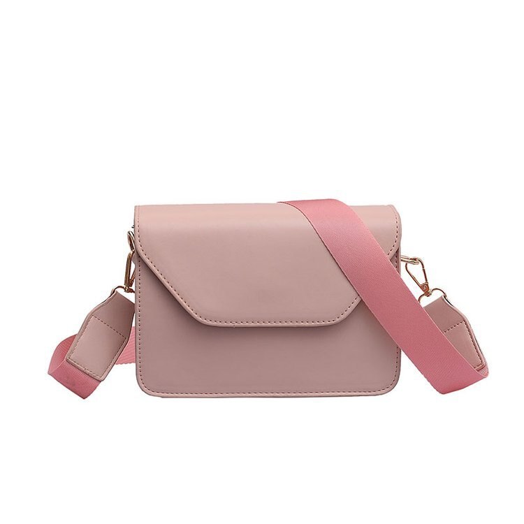 Darianrojas Fashion Flap Crossbody Bags for Women PU Leather Small Square Bag Clutches Casual Shoulder Messenger Bag Small Handbags