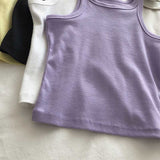 Women Tank Tops Sexy Cropped Top Female Women Summer Camisole Camis Black White Sport Clothes For Women