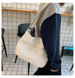 Darianrojas New Japanese Canvas Bag Women's All-match Fashion Messenger Bag Lazy Style Student One-shoulder Class Bag