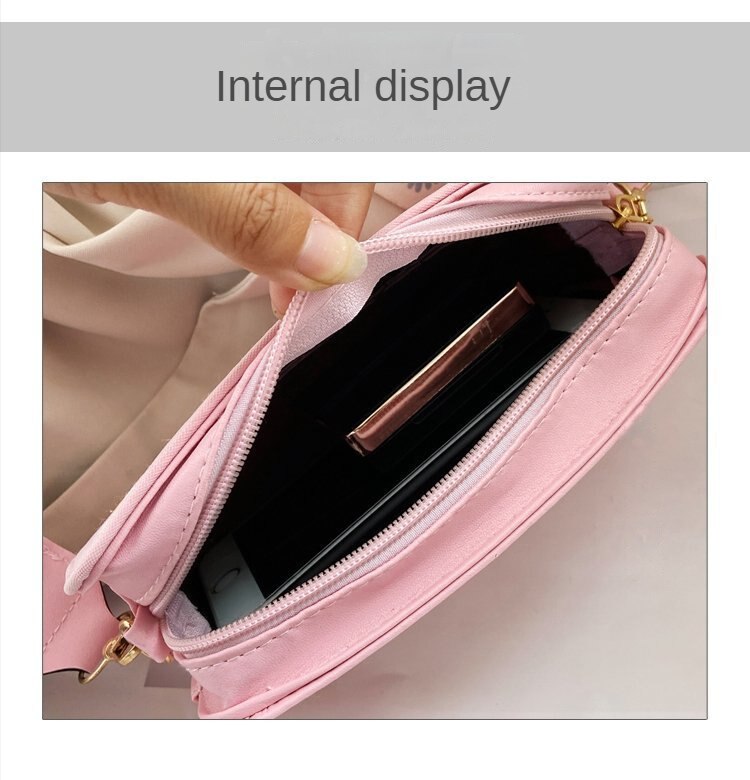 Darianrojas Fashion Women's Bag Daisy Pattern Shoulder Bag Handbag Printed Small Square Bag Tote Classic Elegant Crossbody Shoulder Bag