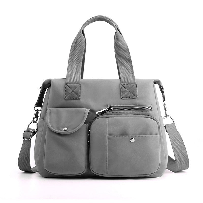 Darianrojas Ladies Shoulder Bag European and Beautiful Style Shoulder Bag Nylon Bag Portable Large-capacity Travel Bag