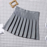 Summer Plaid Skirt Short Women Mini Korean Skirt School Women A Line Checkered High Waist Skirt Female