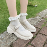 Darianrojas New Lolita Shoes Japanese Mary Jane Shoes Women Vintage Girls Students JK Uniform Platform Shoes Cosplay High Heels Plus Size 42