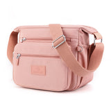 Darianrojas New Oxford Cloth Women's Messenger Bag Canvas Bag Multi-layer Leisure Bag Large Capacity Shoulder Bag
