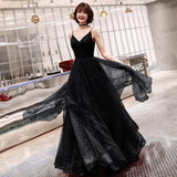 New Boho Quinceanera Dresses Simple Sequined Party Dress Luxury V-neck Ball Gown Calssic Spaghetti Strap Prom Dress Real Photo