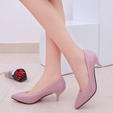 Darianrojas Female Pumps Nude Shallow Mouth Women Shoes Fashion Office Work Wedding Party Shoes Ladies Low Heel Shoes Woman Autumn