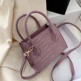 Darianrojas Crocodile Pattern PU Leather Crossbody Bags for Women Chain  Female Shoulder Handbags Mini Purses Travel Jacquemus Bag